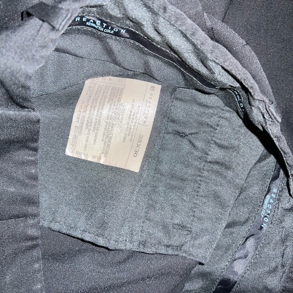 Kenneth Cole black dress pants slacks 36/30 - Picture 3 of 3